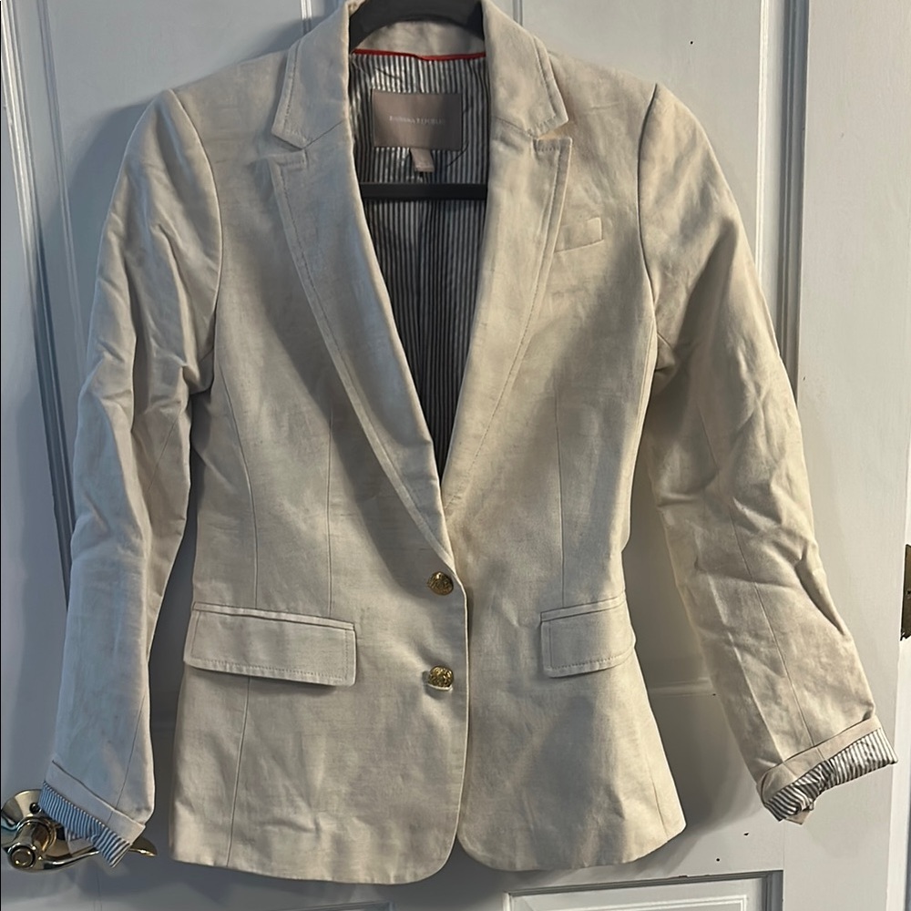 Banana Republic Light Tan Blazer